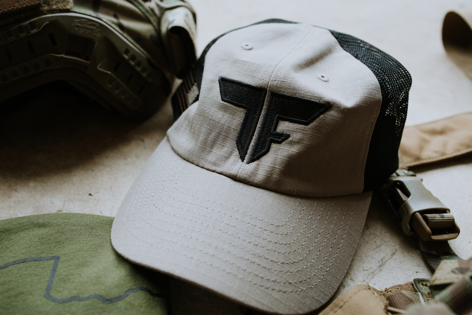 Custom embroidered hats — trucker, snapback, and dad hats