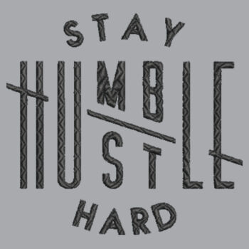 Humble & Hustle  - Unisex Sponge Fleece Raglan Crewneck Sweatshirt Design